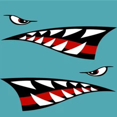 Shark Car Sticker